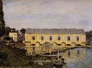 Alfred Sisley The Machine at Marly china oil painting reproduction